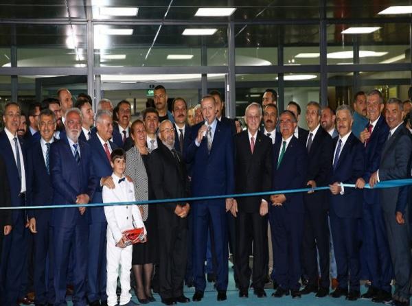 Cumhurbaşkanı Erdoğanın katılımıyla Kayseride fen lisesinin açılışı yapıldı