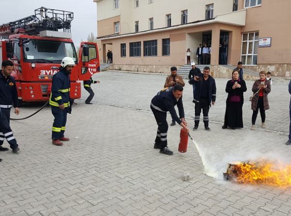 Yangın Eğitim Kursu Tamamlandı
