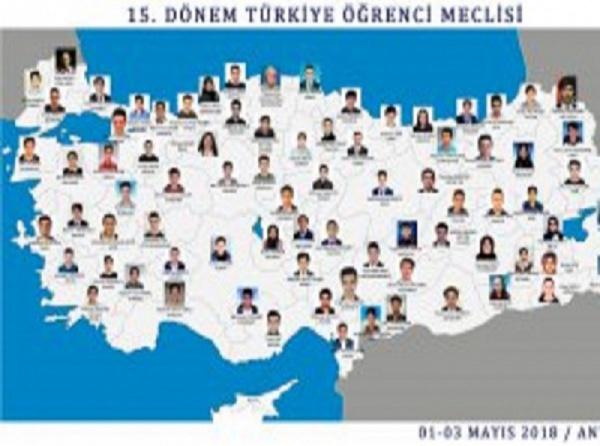 15. Dönem Türkiye Öğrenci Meclisi Çalışmaları