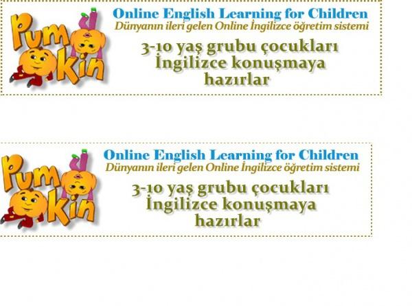 Pumkin Online İngilizce Öğretimi (3-10 yaş)